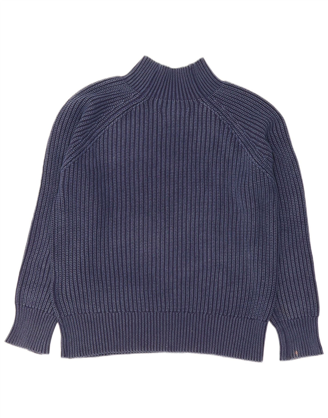 Maglione maglione da donna Replay con collo alto UK 14 Cotone medio blu navy