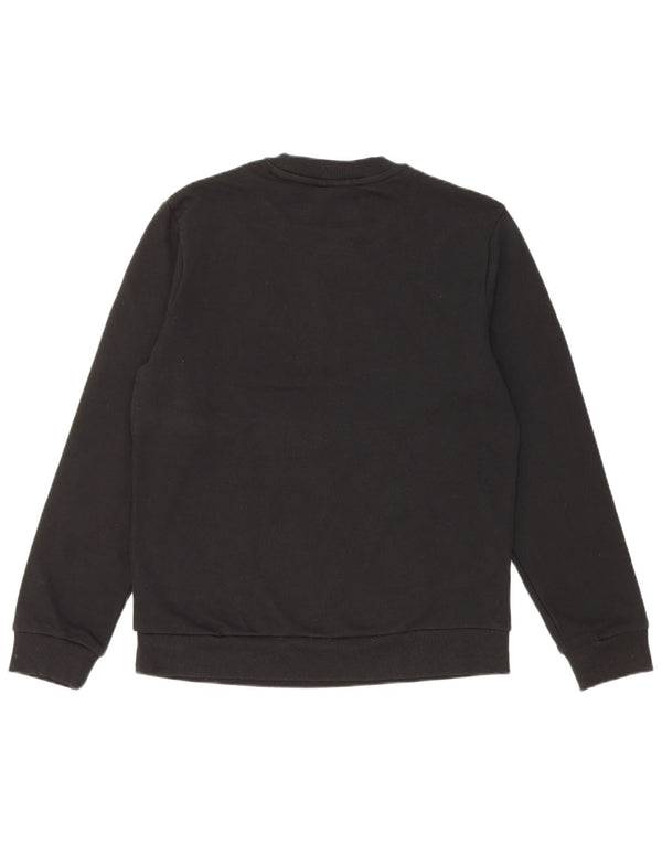 Felpa grafica da donna Fila Jumper UK 10 Small Black Cotton