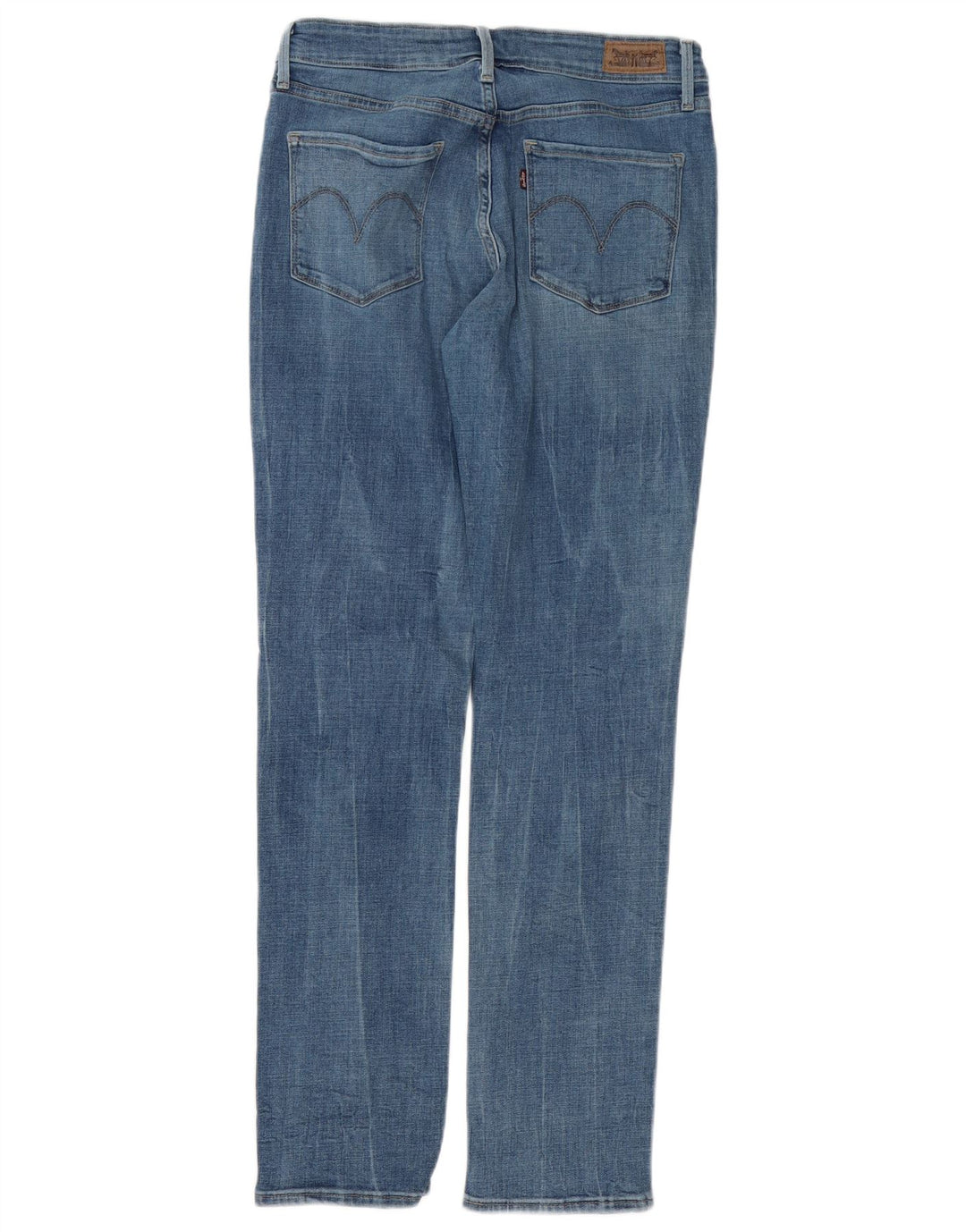 Jeans skinny effetto invecchiato da donna Levi's US 8 medio W29 L32 cotone blu