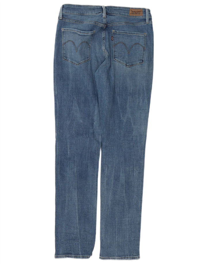 Jeans skinny effetto invecchiato da donna Levi's US 8 medio W29 L32 cotone blu