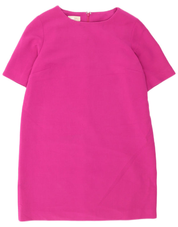 Abito a trapezio da donna Hobbs UK 14 grande poliestere rosa