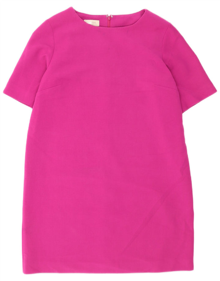 Abito a trapezio da donna Hobbs UK 14 grande poliestere rosa