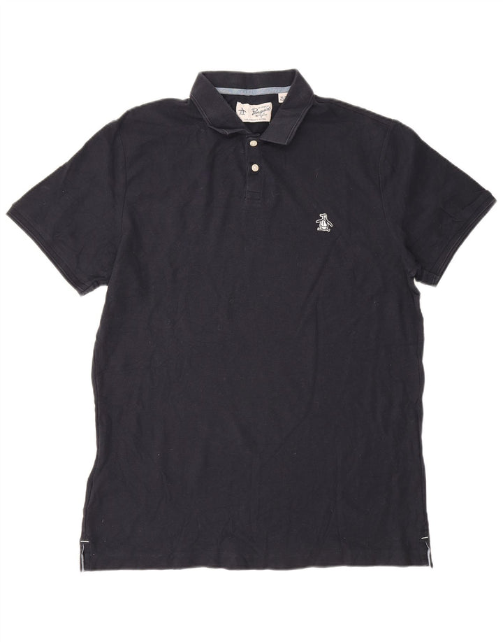 Polo da uomo Penguin XL in cotone blu navy
