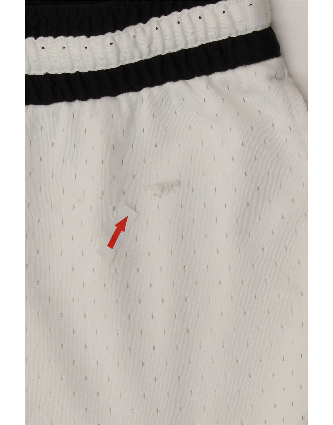 Pantaloncini sportivi Jordan Dri Fit Graphic da uomo, poliestere color block bianco medio
