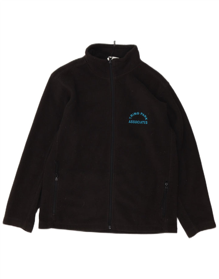 Giacca in pile da ragazzo Russell Athletic 11-12 anni 2XL poliestere nero