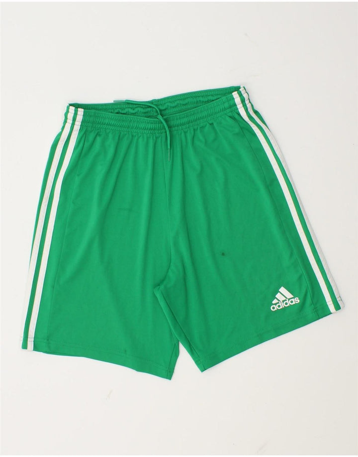 Pantaloncini sportivi Adidas Aeroready da uomo in poliestere verde medio
