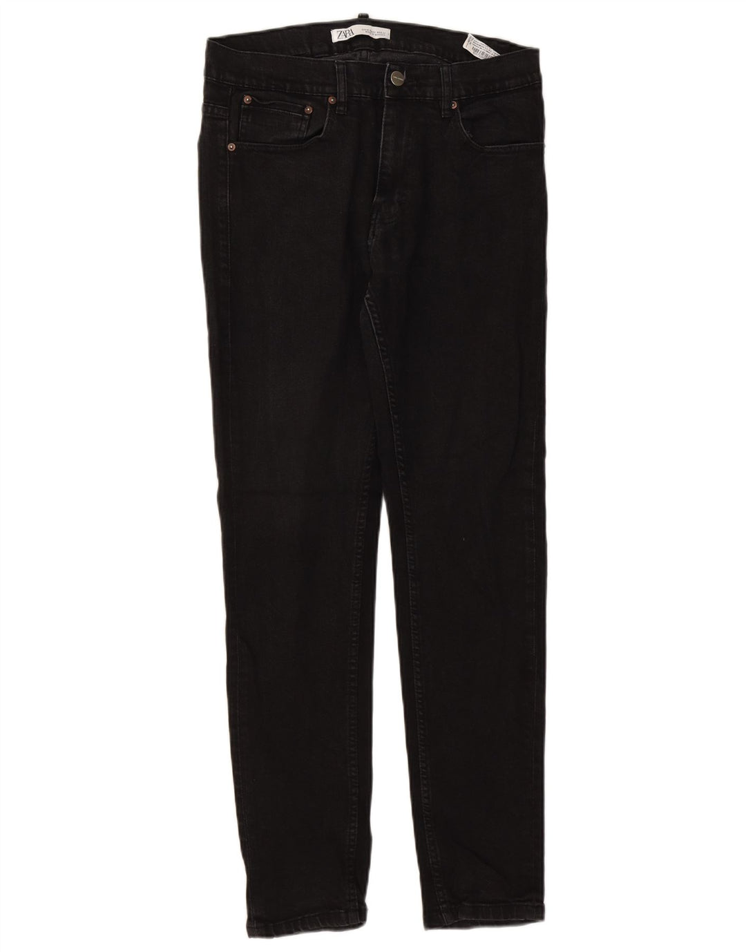 Jeans skinny da donna Zara W32 L30 cotone nero