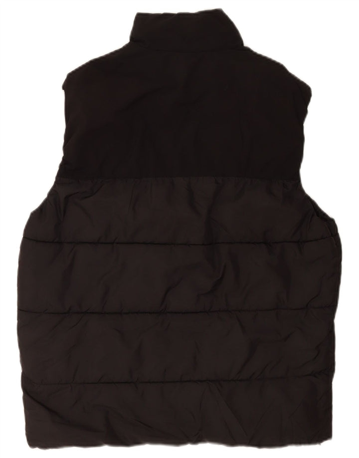 Gilet imbottito da uomo Zara UK 36 piccolo poliestere nero