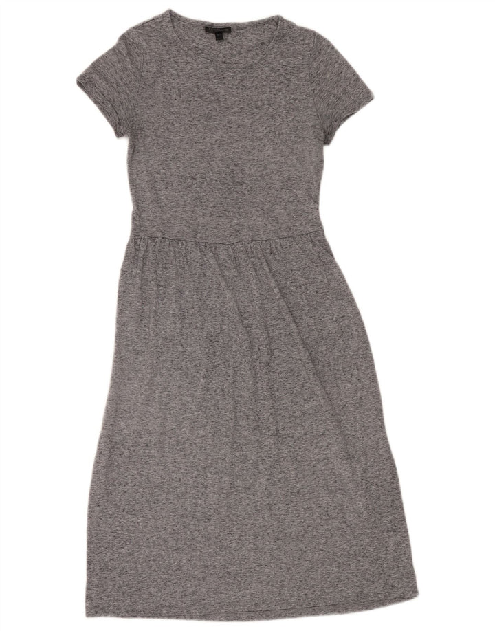Abito a trapezio da donna Topshop UK 8 piccolo grigio chiazzato