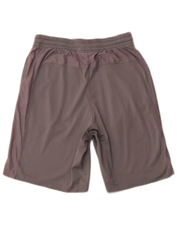 Pantaloncini sportivi da uomo UNDER ARMOUR Heat Gear Small Grey Colourblock