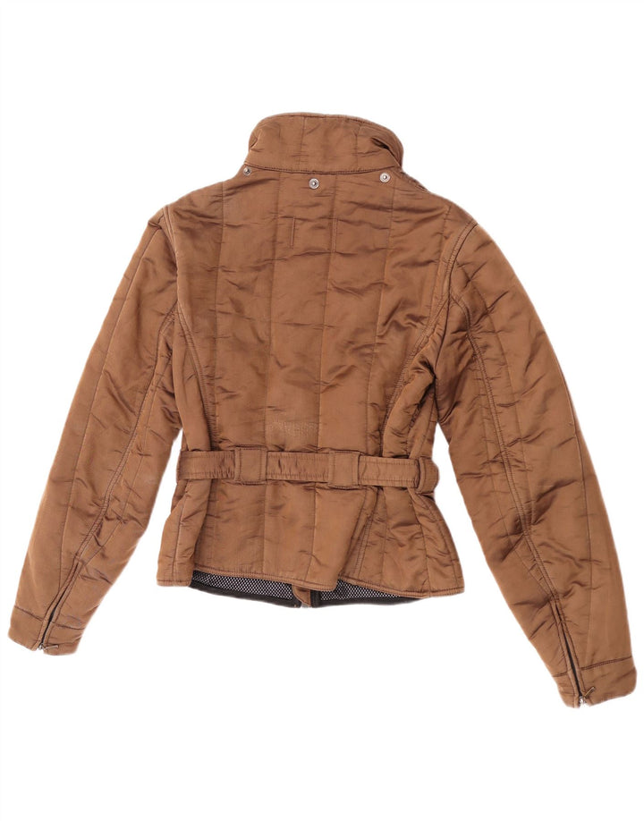 Giacca antipioggia da donna Refrigiwear UK 12 marrone medio in poliammide