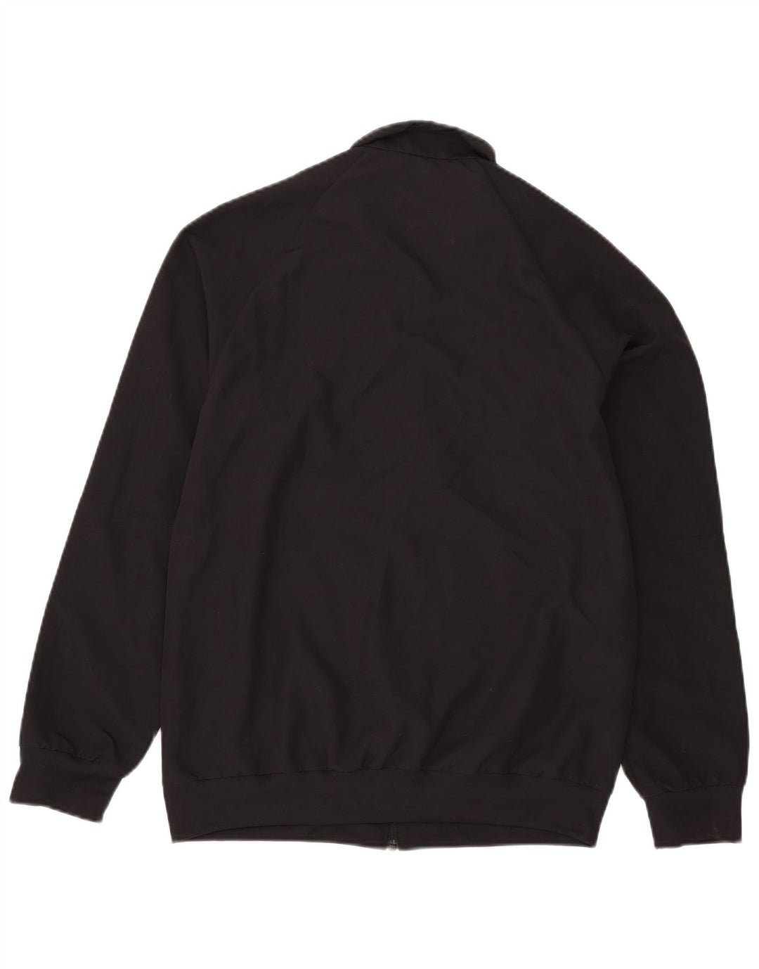 Giacca da ginnastica Adidas Climalite da uomo piccola in poliestere nero