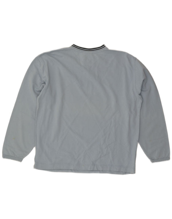 PUMA Felpa da uomo Maglione grande in cotone blu