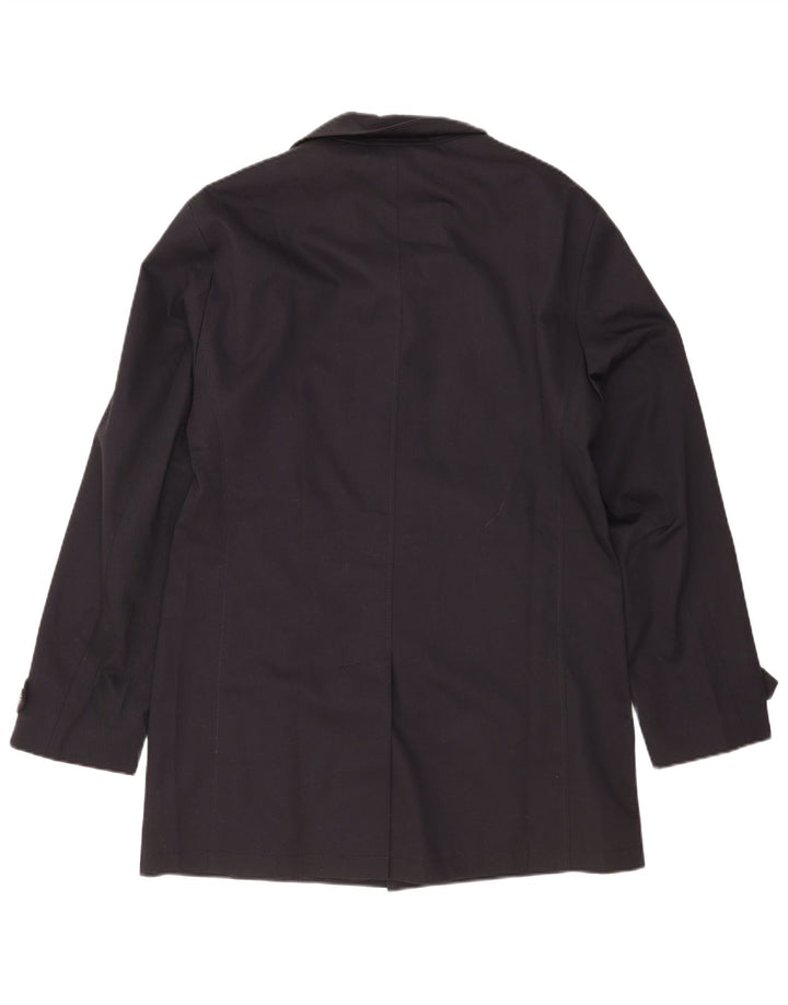 Cappotto sartoriale da uomo Tommy Hilfiger UK 38 medio blu navy