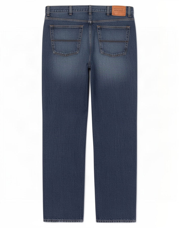 Jeans dritti da uomo Tommy Hilfiger W38 L32 cotone blu