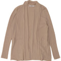 Maglione cardigan aperto oversize da donna John Lewis UK 16 Large Beige Viscosa