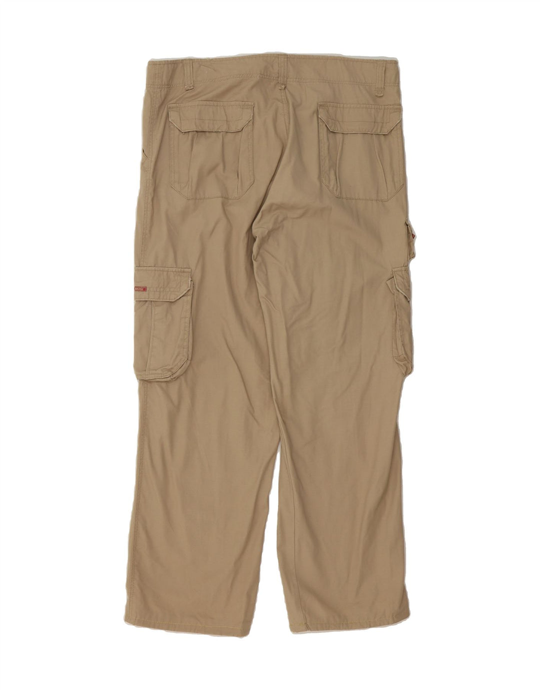 BRUGI Mens Straight Cargo Trousers W38 L30 Beige Cotton Vintage Brugi and Second-Hand Brugi from Messina Hembry 