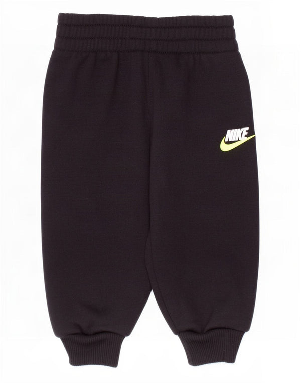 Pantaloni da tuta da jogging Nike da neonato 6-9 mesi in cotone nero