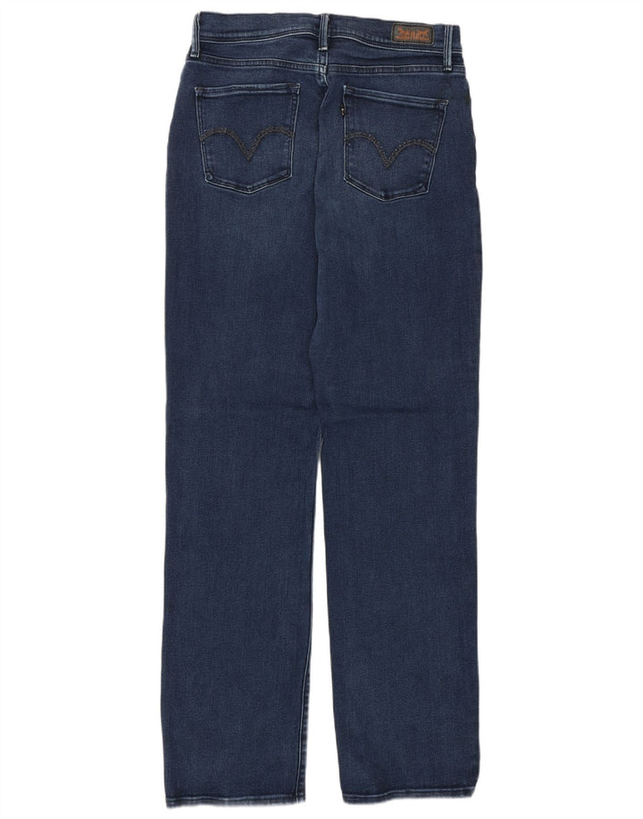 Jeans dritti da donna LEVI'S W32 L30 Blu navy