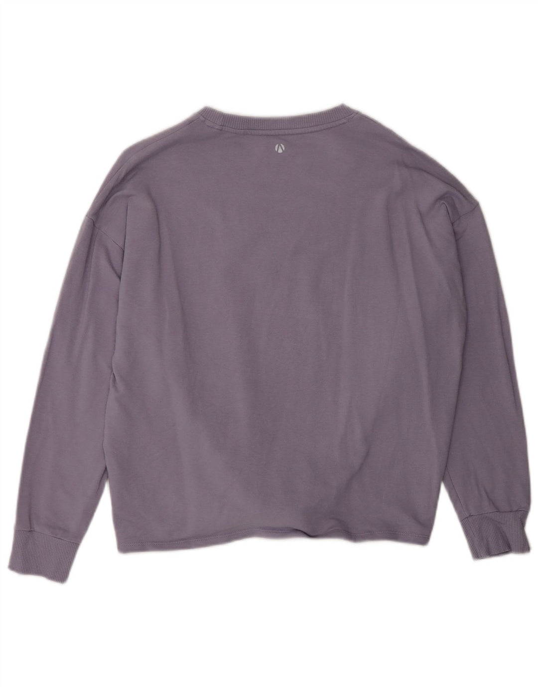 Felpa da donna Marks & Spencer UK 12 cotone viola medio