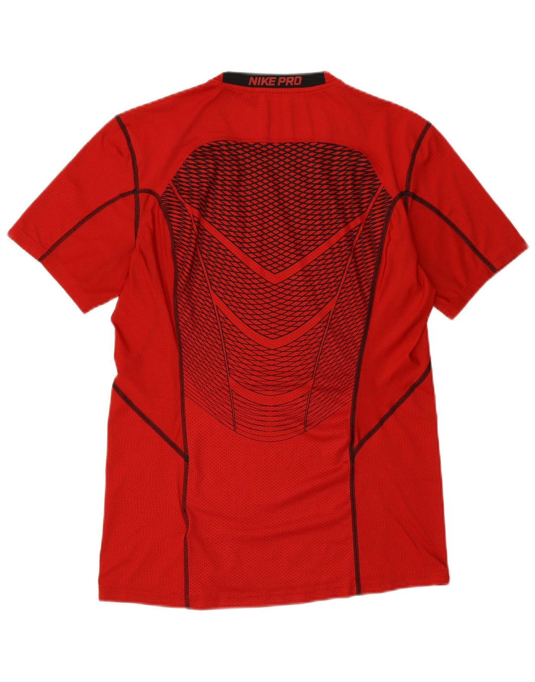 NIKE T-shirt grafica da uomo Dri Fit Top rosso medio in poliestere