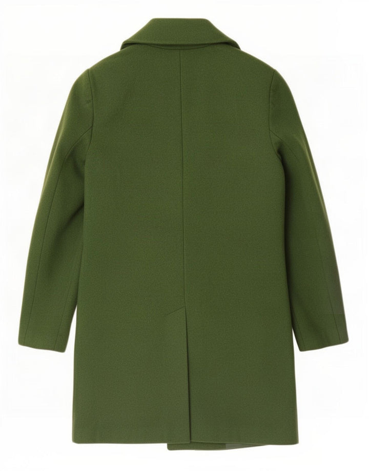 Cappotto doppiopetto da donna Zara UK 10 piccolo verde