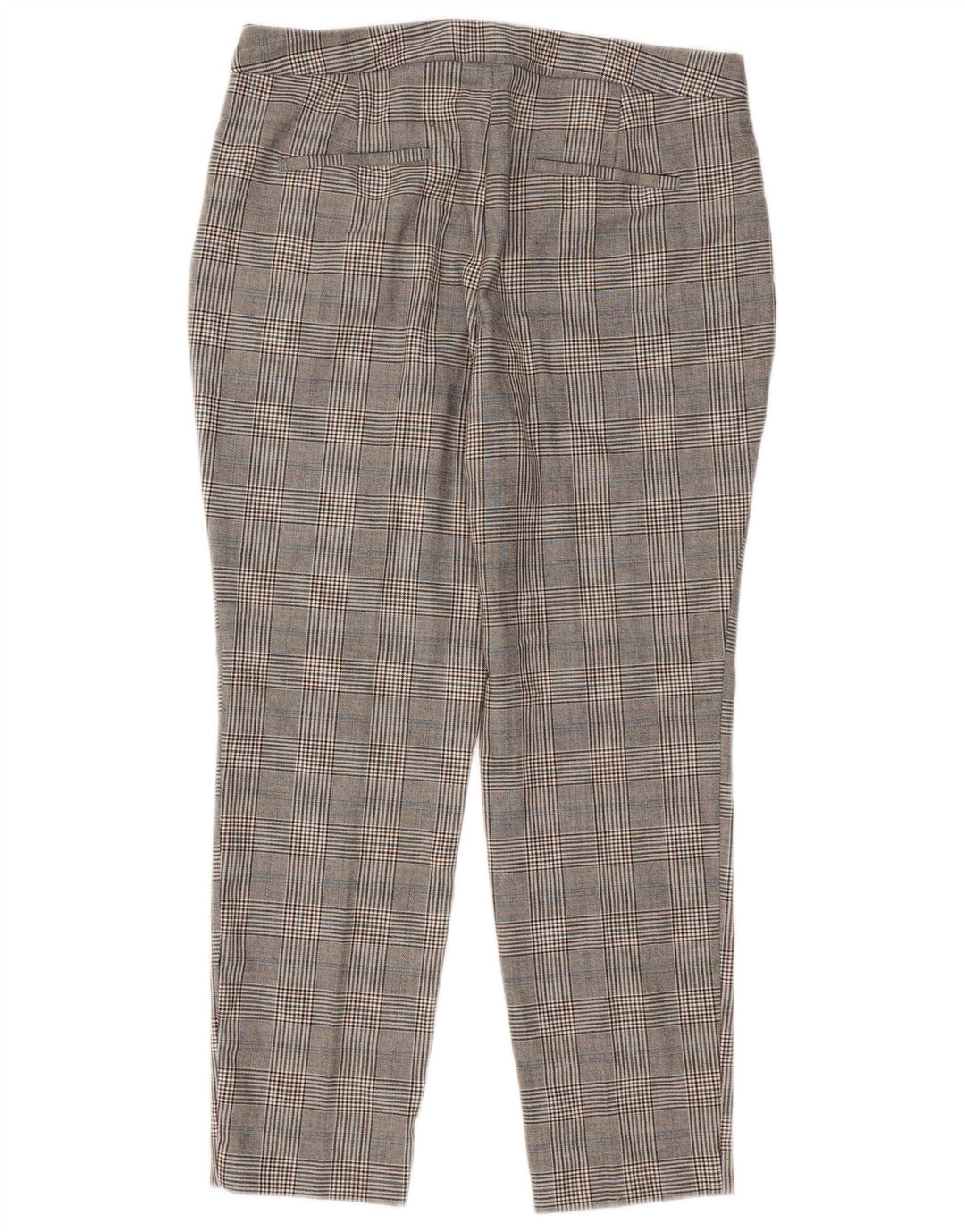 Pantaloni chino slim da donna Zara EU 40 medi W30 L27 grigio pied de poule