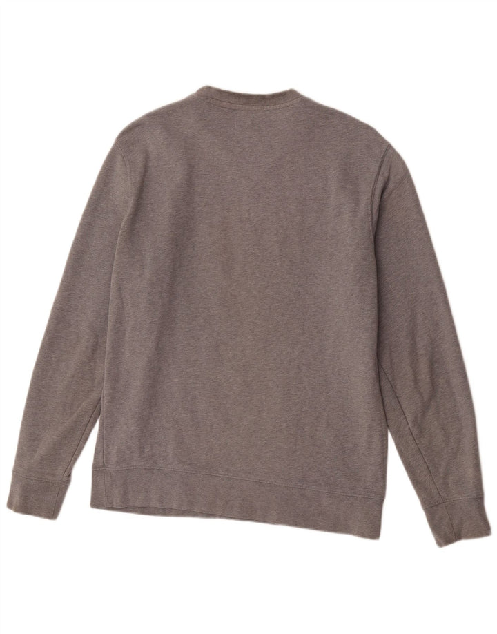 Felpa da uomo Levi's in cotone grigio medio