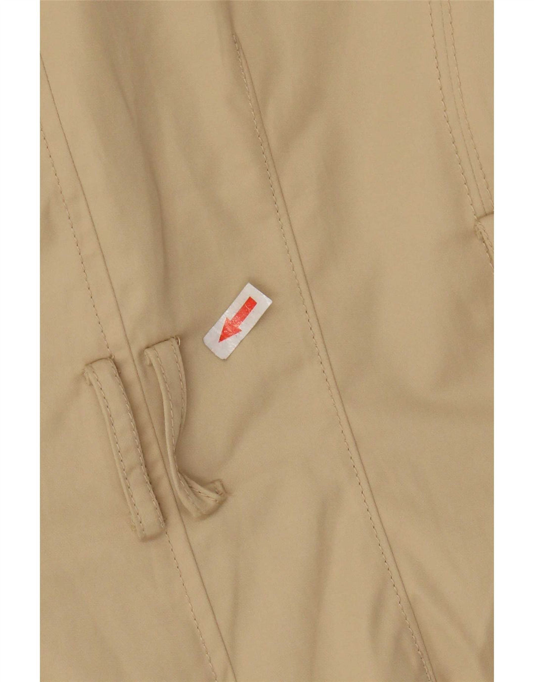 Trench da donna Lands End UK 10 piccolo cotone beige