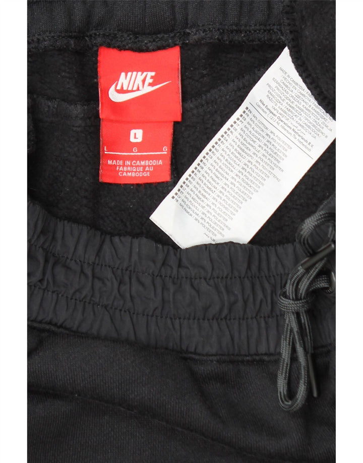 Pantaloni da tuta da uomo Nike Large in cotone nero