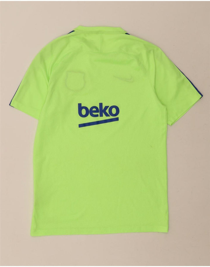 NIKE Mens FC Bayern Munchen Graphic T-Shirt Top Medium Green Polyester Vintage Nike and Second-Hand Nike from Messina Hembry 