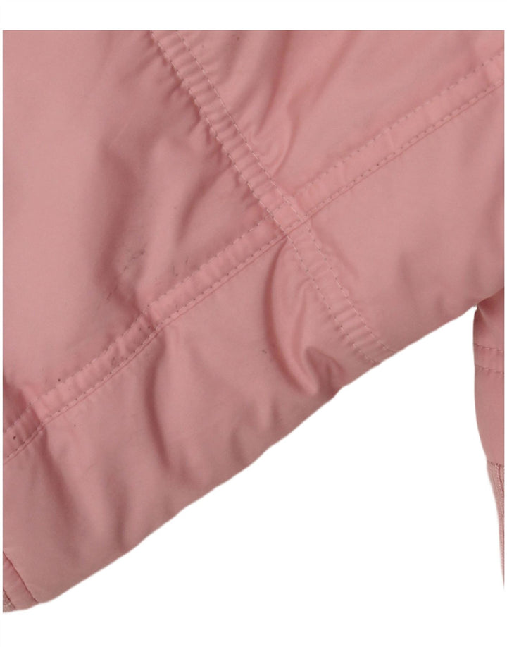 Giacca imbottita con cappuccio da donna Buffalo UK 14 grande rosa in poliestere