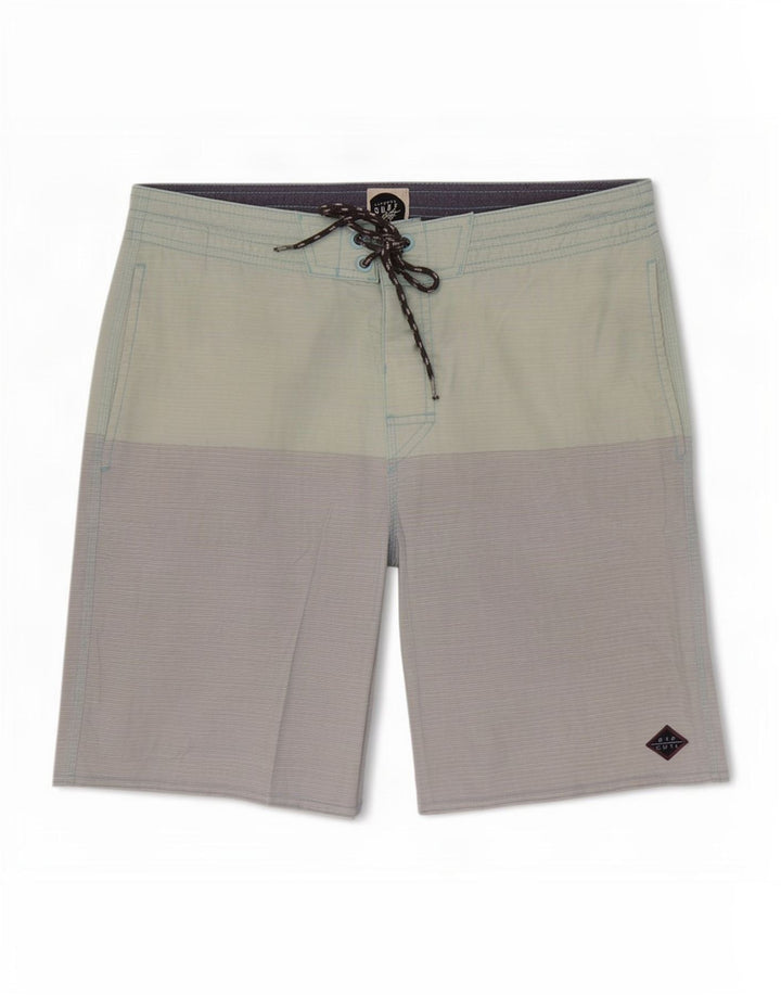 Pantaloncini da bagno da uomo Rip Curl blu medio color block