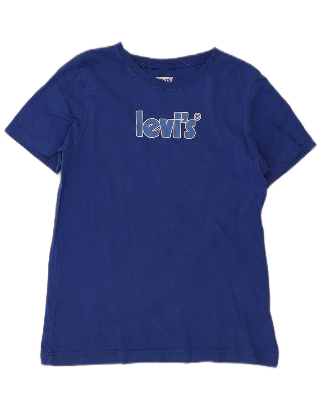 T-shirt grafica per ragazzi Levi's Top 11-12 anni in cotone blu