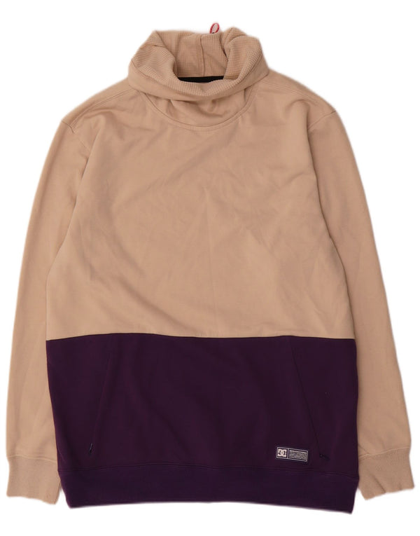 Felpa da uomo DC Colorblock beige medio