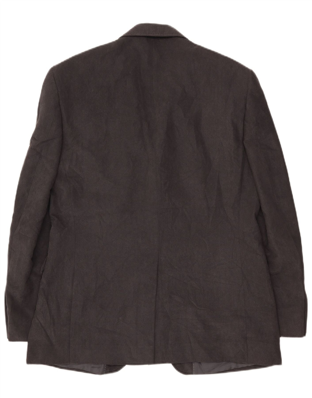 Giacca blazer da uomo Marks & Spencer vestibilità regolare a 2 bottoni UK 40 grande grigia