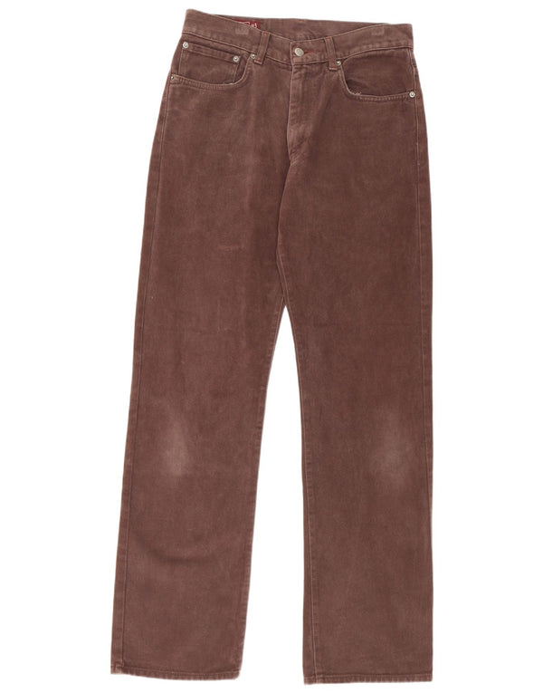 Jeans dritti da uomo Marlboro Classics W32 L34 cotone marrone