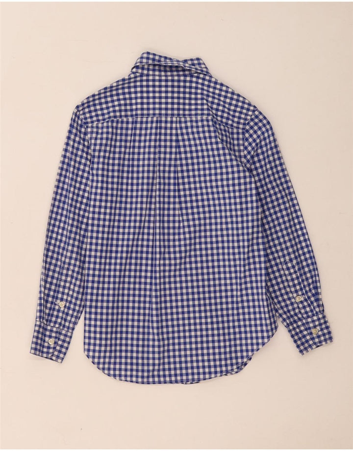 Camicia Ralph Lauren per ragazzi 7-8 anni piccola in cotone a quadretti blu