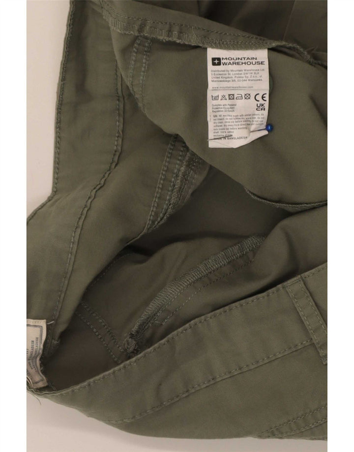 Pantaloncini cargo da donna Mountain Warehouse W38 XL cotone kaki