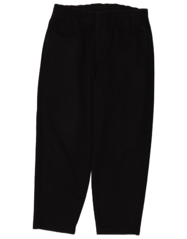 Pantaloni casual affusolati da uomo Adidas medi W32 L26 poliestere nero
