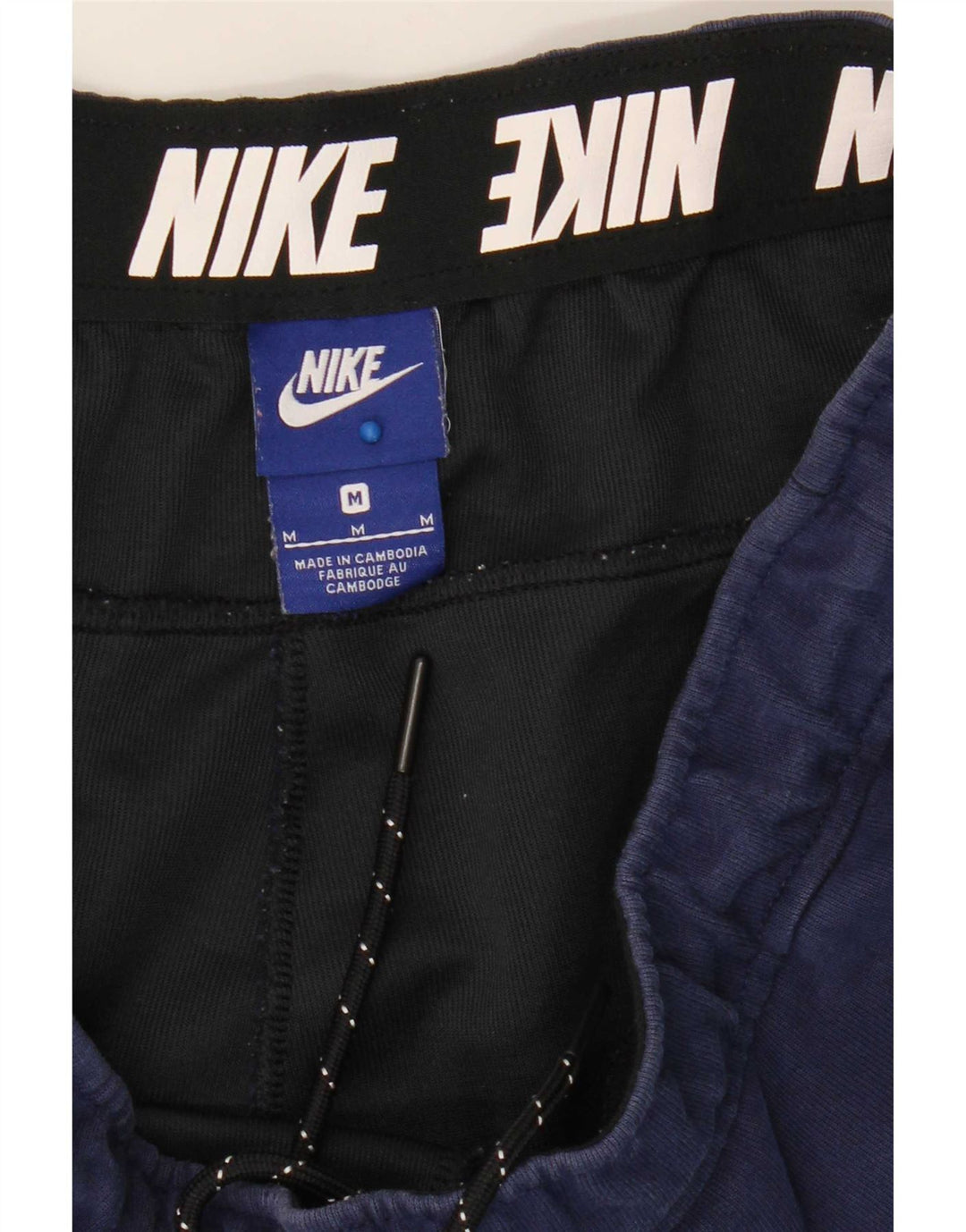 Pantaloni da tuta da uomo Nike Joggers medio cotone blu navy