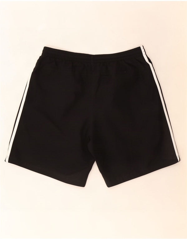 Pantaloncini sportivi Adidas Climalite da uomo grandi in poliestere nero