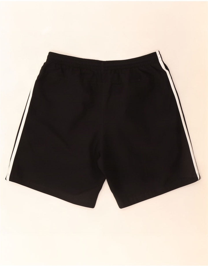 Pantaloncini sportivi Adidas Climalite da uomo grandi in poliestere nero