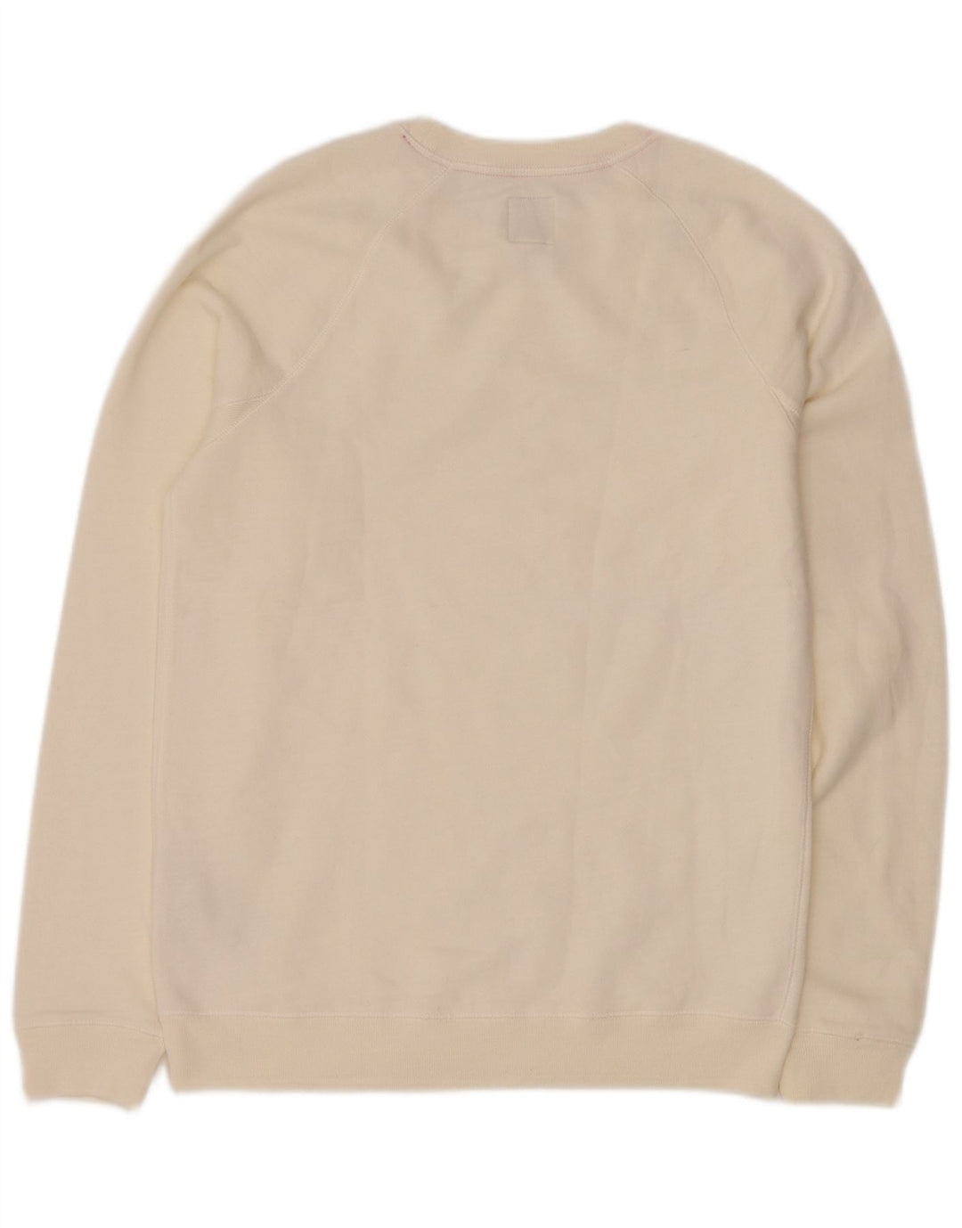 Felpa grafica da uomo Jack Wills, maglione medio, cotone bianco sporco