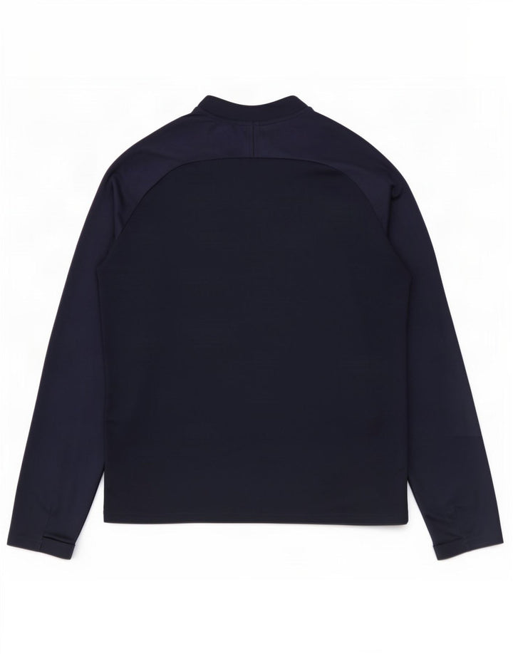 Top della tuta pullover da ragazzo Nike 13-14 anni XL Blu navy Colourblock
