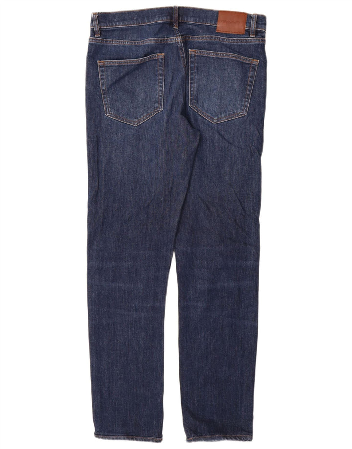 Jeans slim da uomo Gant W33 L32 cotone blu
