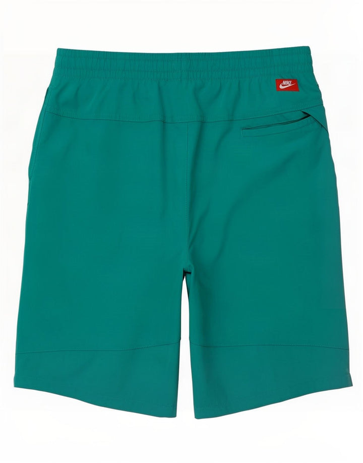Pantaloncini sportivi Nike da uomo grandi in poliestere turchese