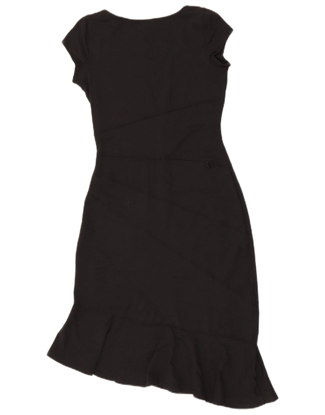 Abito asimmetrico da donna Athleta UK 6 XS nylon nero