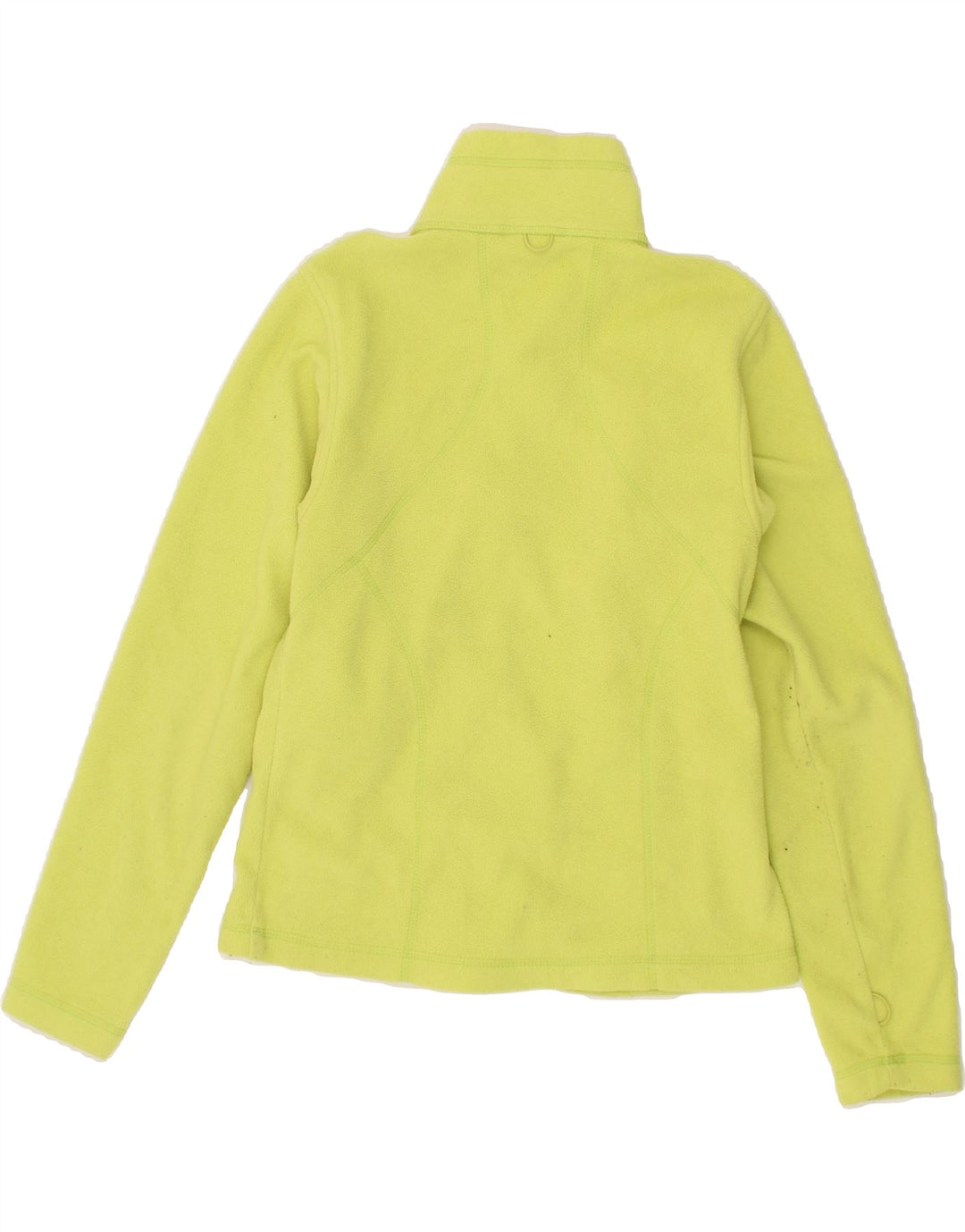 EDDIE BAUER Womens Fleece Jacket UK 12 Medium Yellow Polyester Vintage Eddie Bauer and Second-Hand Eddie Bauer from Messina Hembry 