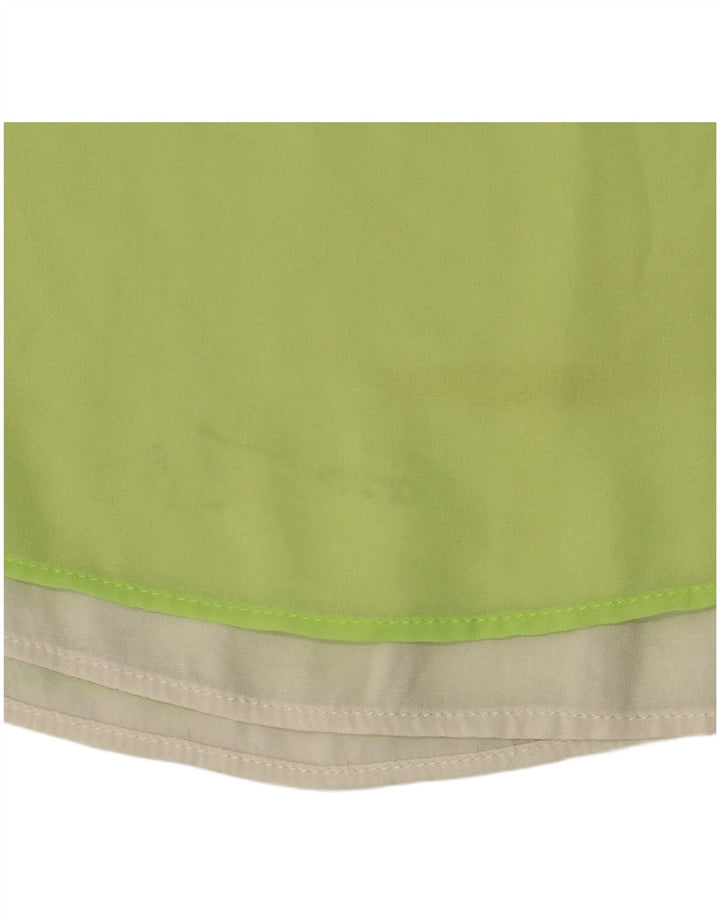 Canotta da donna Zara UK 10 piccola verde poliestere